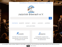 Tablet Screenshot of jazzbiber.de